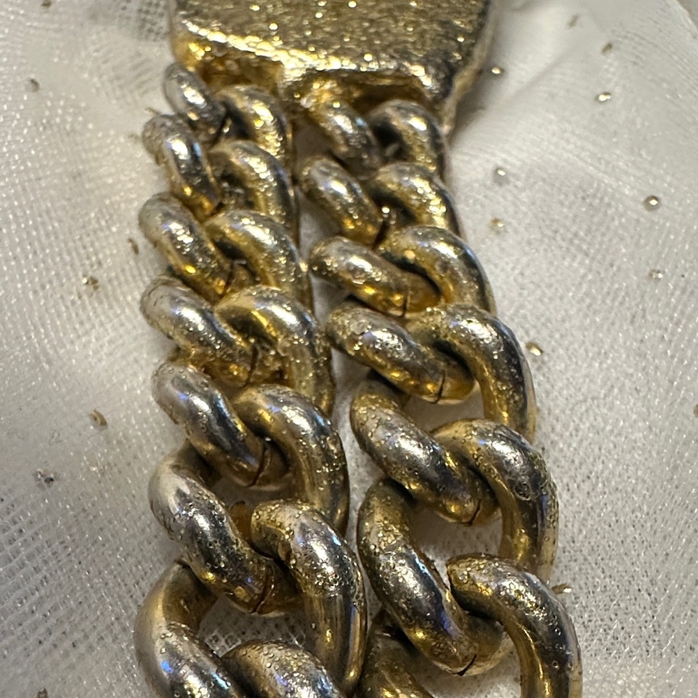 Miami Cuban Link ID bracelet (Heavy)little wear and tear - Picture 16 of 17